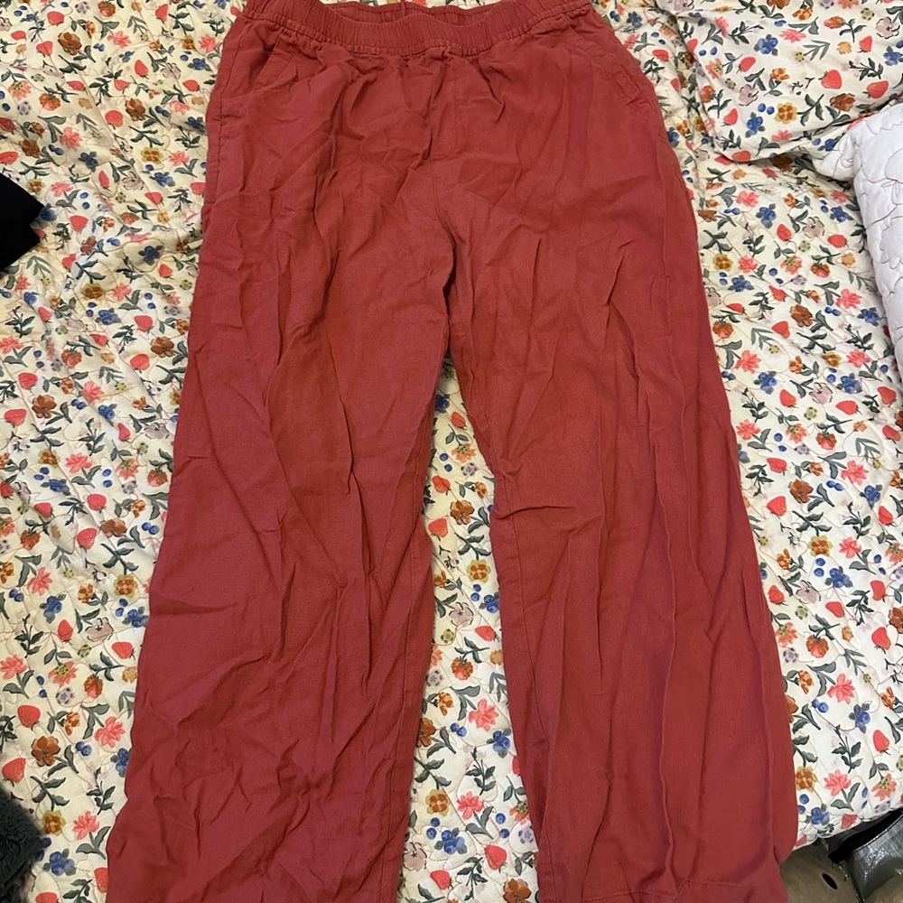 High Rise, Wide Leg Pants